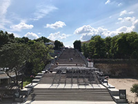 オデッサで有名な“ポチョムキンの階段”（2021年6月撮影）