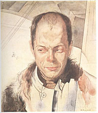 シクロフスキー（1919）アンネンコフによる水彩