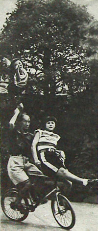 横井栄三（およびフローレンスと公子） 『少女世界』1951年1月号