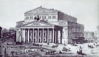1856年 修復後のボリショイ劇場